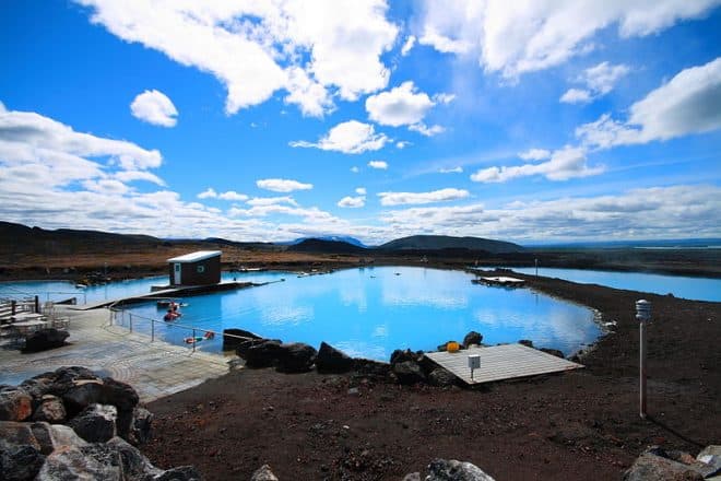 A photograph of Mývatn Nature Baths