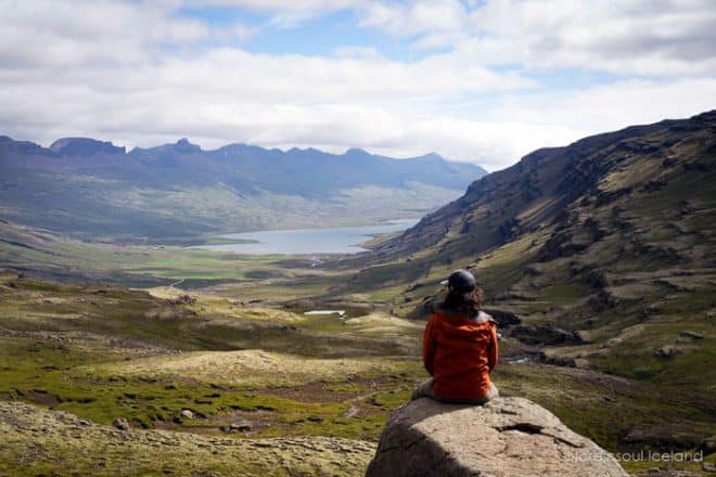 Berufjörður fjord in the east of Iceland offers breathtaking views