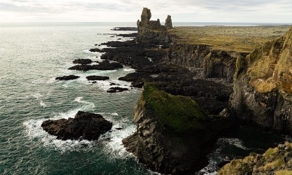 Cliffs, Lóndrangar, Snæfellsnes-Iceland