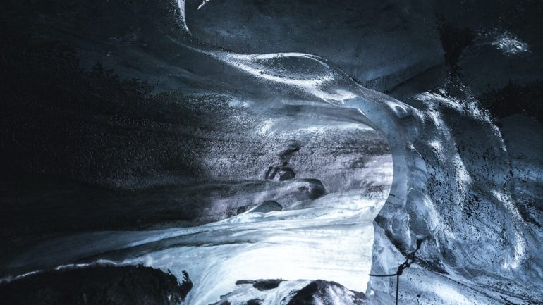 Visite de la grotte de glace de Katla en Islande
