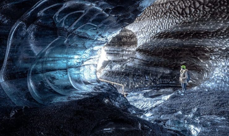 La cueva de hielo de Katla con salida desde la ciudad de Vik está disponible todo el año
