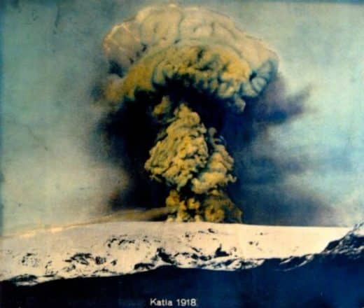 L'éruption du volcan Katla