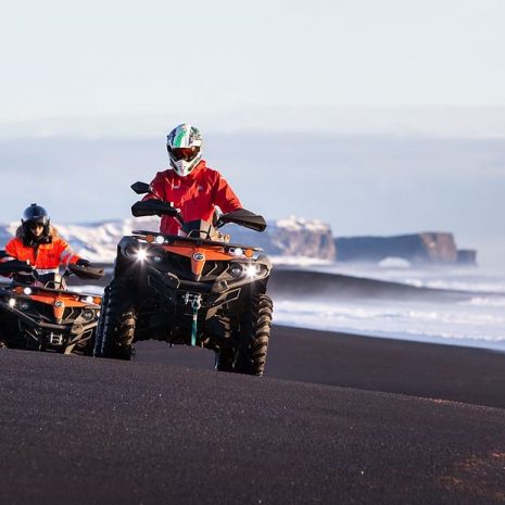 Quad Bike Tour to South Iceland’s Black Sand Beaches & DC3 Plane Wreck